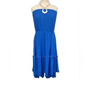 Faded Glory strapless midi dress size XL